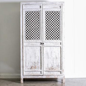 Vintage Chinese 2 Door Cabinet