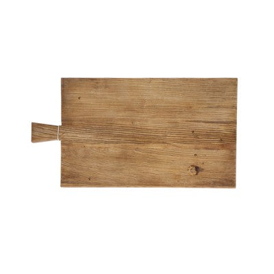 Elm Serving Board - Rectangle with Handle Large