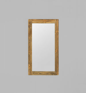 Rustic Timber Mirror 100 x 180 cm